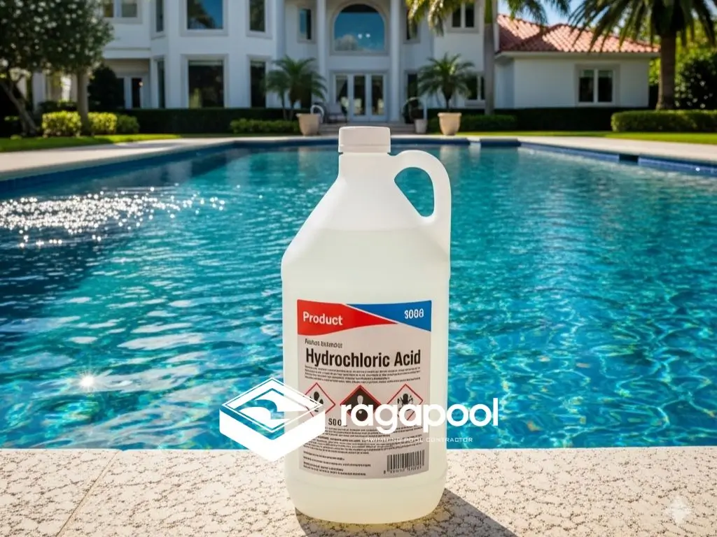 takaran HCl untuk kolam renang