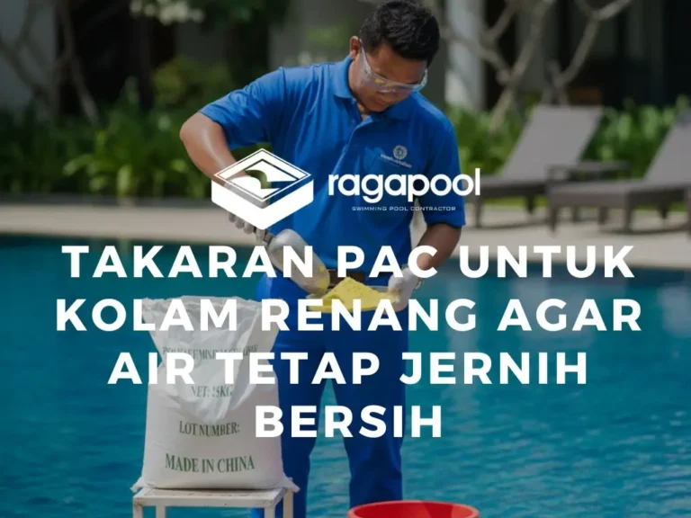 takaran PAC untuk kolam renang